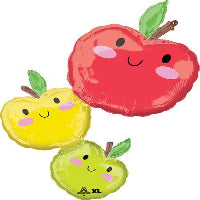 37" Teacher Apple Stickers Shape