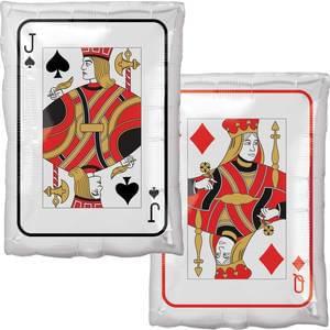 Roll the Dice Jack & Queen Junior Shape Foil