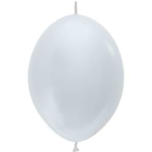 Satin Pearl Link-O-Loon  - 12 Inch Sempertex