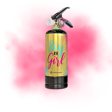 Gender Reveal Fire Extinguisher - Girl