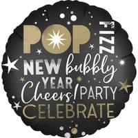 18" Celebrate the New Year Satin