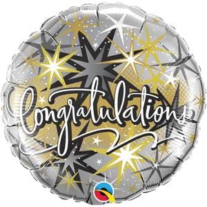 Congratulations Elegant Foil Balloons