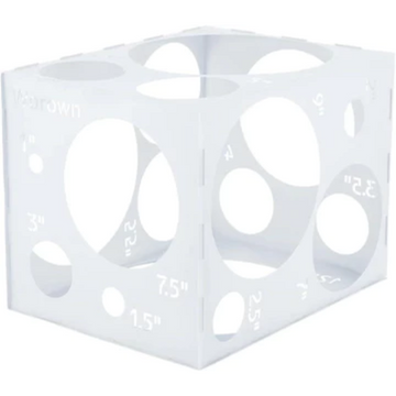 9 Sizes Collapsible Plastic Balloon Sizer