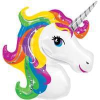 33" Rainbow Unicorn Super Shape