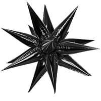 26" Foil Balloon Starburst - Black