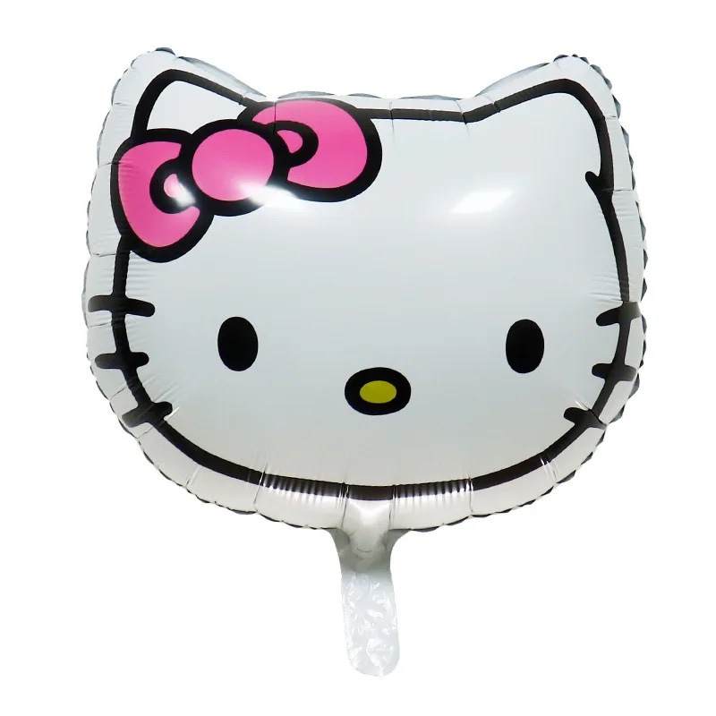 Hello Kitty Head Foil Balloons