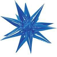 26" Foil Balloon Starburst - Blue