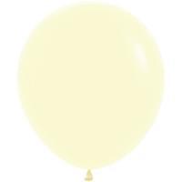 Pastel Matte Yellow - 18 inch Sempertex