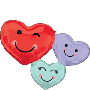33" Valentine's - Cute Heart Trio