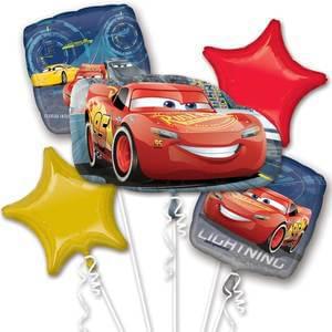 Lightning McQueen Balloon Bouquet