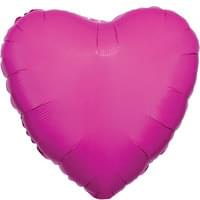 Valentine's - Bright Pink Heart 18"