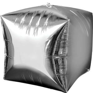 15" Silver Cubez - Air Fill