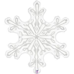 38" Clear Snowflake Super Shape