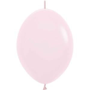 Pastel Matte Pink Link-O-Loon  - 12 Inch Sempertex