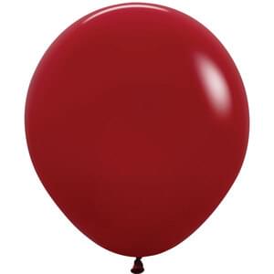 Fashion Imperial Red - 18 inch Sempertex 25 Count