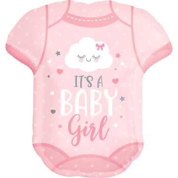 24" Baby Girl Onesie Balloon