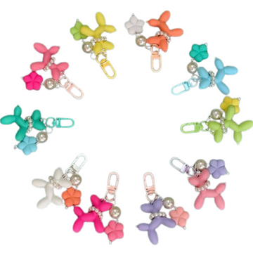 Balloon Dog Key Chain