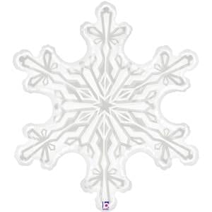 38" Clear Snowflake Super Shape