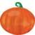 18" Fall Pumpkin