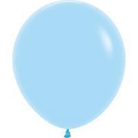 Pastel Matte Blue - 18 inch 6 count Sempertex
