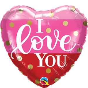 Valentine's - I Love You Heart 18"
