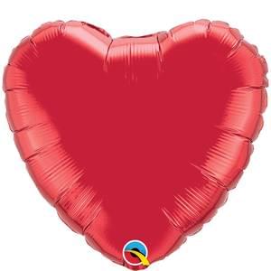 18" Valentine's - Red Heart