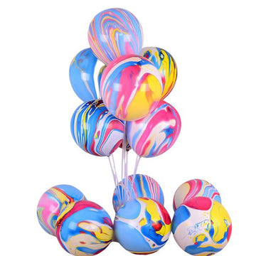 Rainbow Agate Balloons  - 12 inch