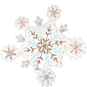 32" Satin Winter Wonderland Snowflake