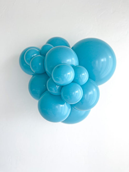 Turquoise  - 11 inch Tuftex 50 ct unpackaged