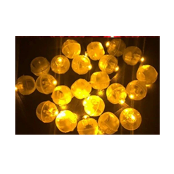 Sparkle LED Lights- Yellow pack of 10