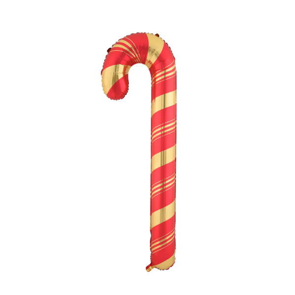 27" Candy Cane - Red & Gold