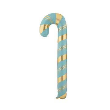 27" Candy Cane - Blue & Gold