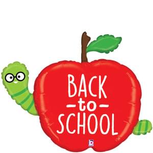 40" Back to school apple Super Shape