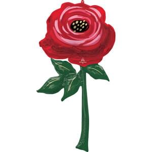62" Valentine's - Red Rose