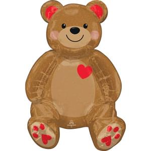 Valentine's - Sitting Teddy Bear 20"