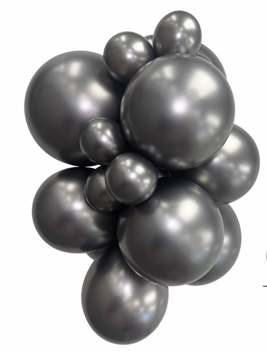 Silk Midnight Gray - 12 inch Sempertex