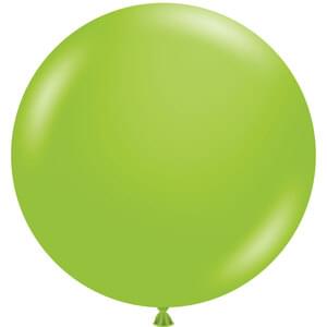 Lime green - 11 inch Tuftex 50 ct unpackaged