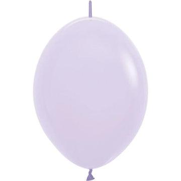 Pastel Matte Lilac Link-O-Loon  - 6 Inch Sempertex