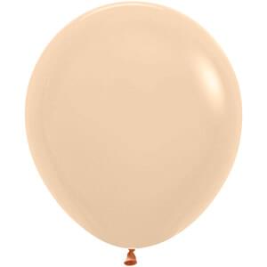 Pastel Matte Malibu Peach - 18 inch Sempertex (6ct)