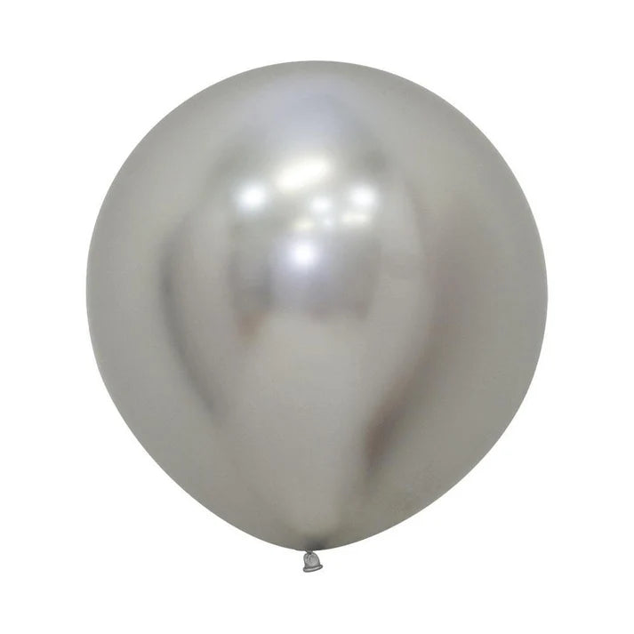 Reflex Silver - 18 inch Sempertex 25 count Unpackaged