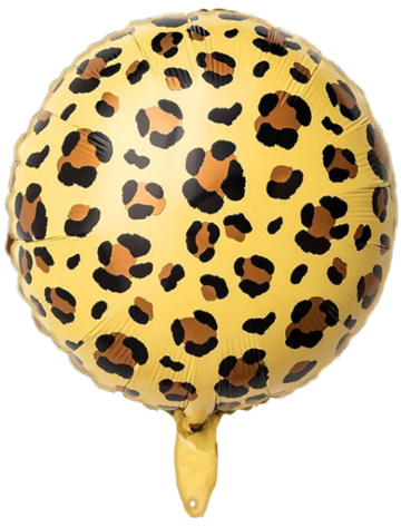 18" Cheetah Print Balloons