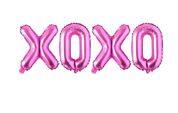 16" XOXO Pink Balloons