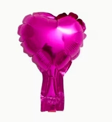 5” Mini Fuchsia Heart