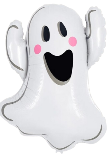 29.6" White Ghost Balloons