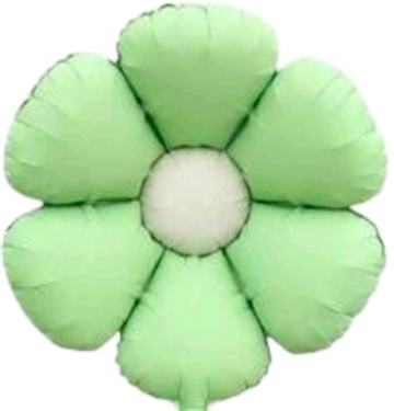 16"  Green Daisy