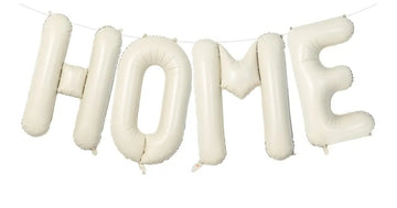40 Inch Beige HOME Balloons