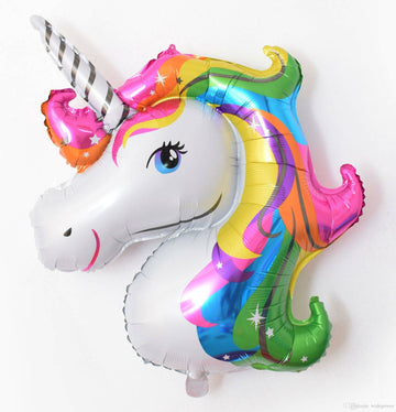33" Rainbow Unicorn Super Shape