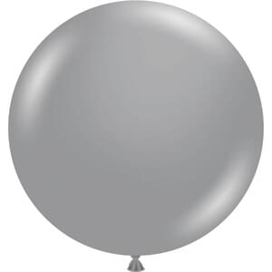 Metallic Silver - 11 inch Tuftex 50 ct unpackaged