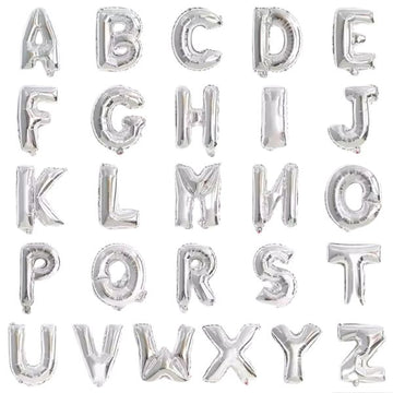 32" Silver Letter