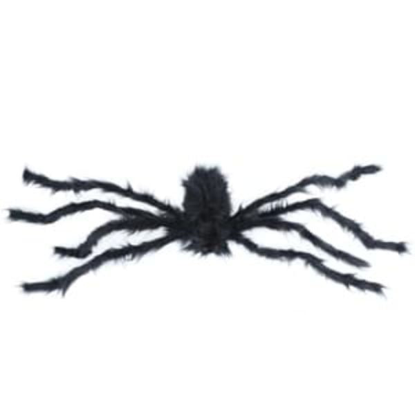 50" BLACK FURRY SPIDER